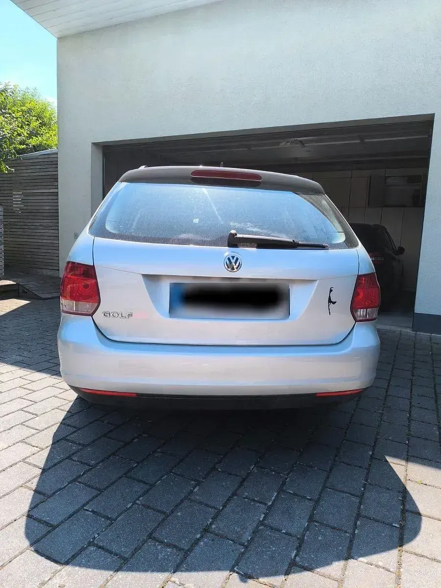 Gebraucht VW Golf VI 102 PS (75 kW) 2008 Silber Kleinwagen