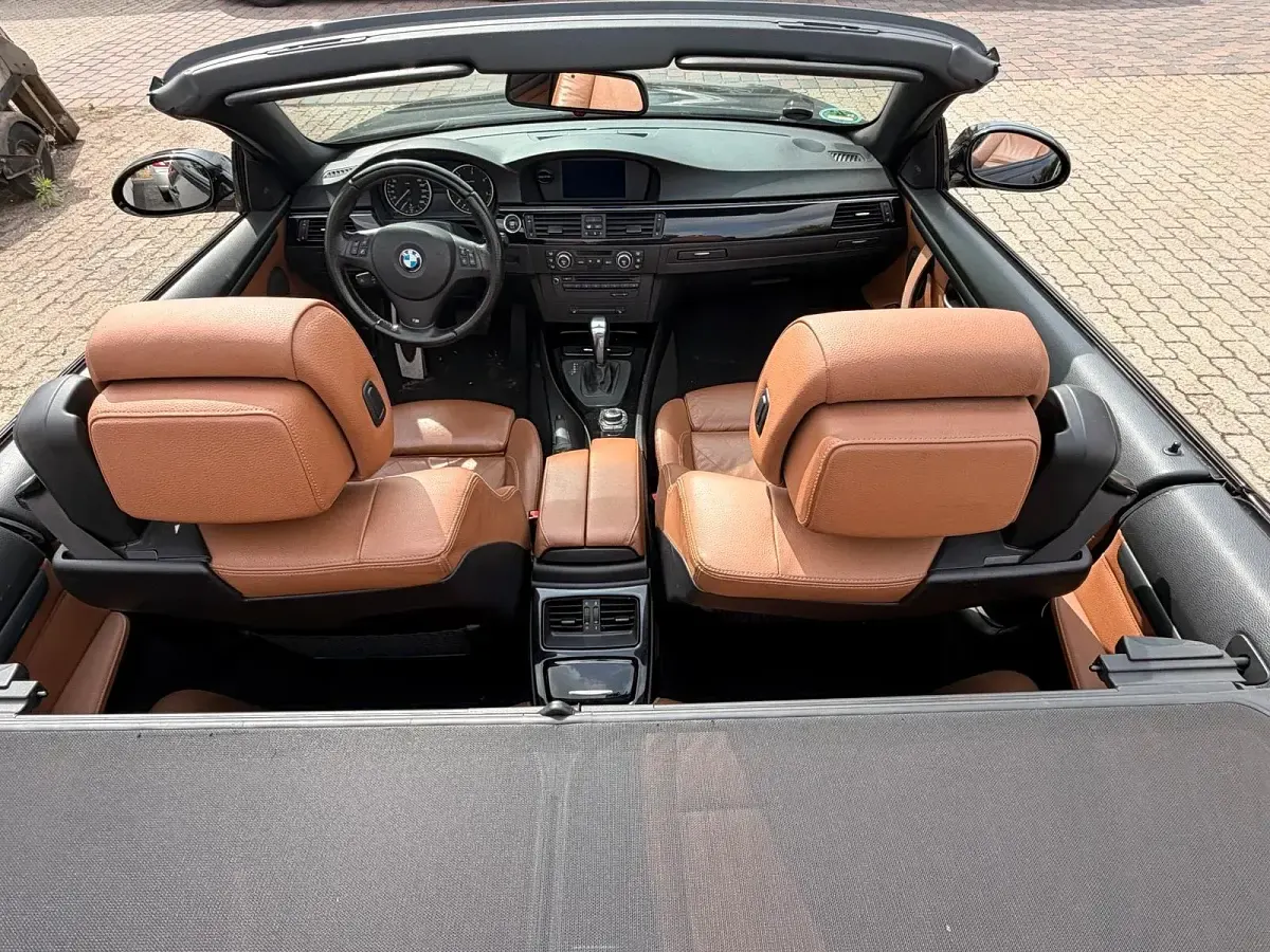 Gebraucht BMW 320 Cabriolet M Sport 2009 Schwarz Cabrio