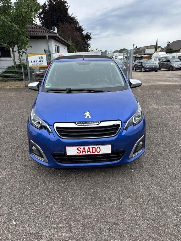 Blau Gebraucht 2018 Peugeot 108 Style Kleinwagen | 6.999 € (Fairer Preis) - Bild 1/4