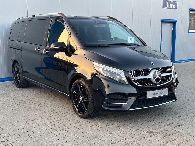 Gebraucht Mercedes V250 AMG line 190 PS (139 kW) 2020 Schwarz Van / Kleinbus