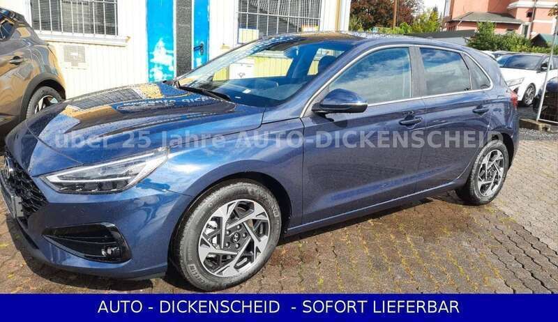 U2p salling blue pearl Neu 2024 Hyundai i30 Style Limousine | 21.900 € (Fairer Preis) - Bild 1/4