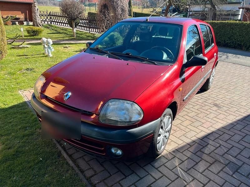 Gebraucht Renault Clio II 75 PS (55 kW) 1999 Rot Kleinwagen
