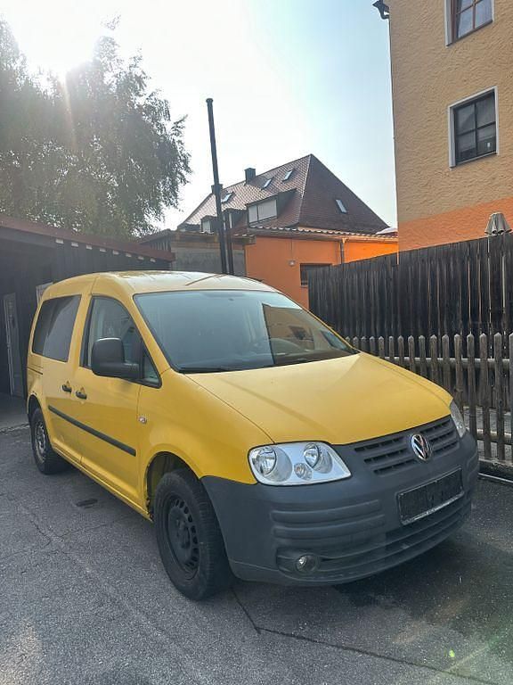 Gelb Gebraucht 2008 VW Caddy Life Van / Kleinbus | 2.450 € (Superpreis) - Bild 1/4