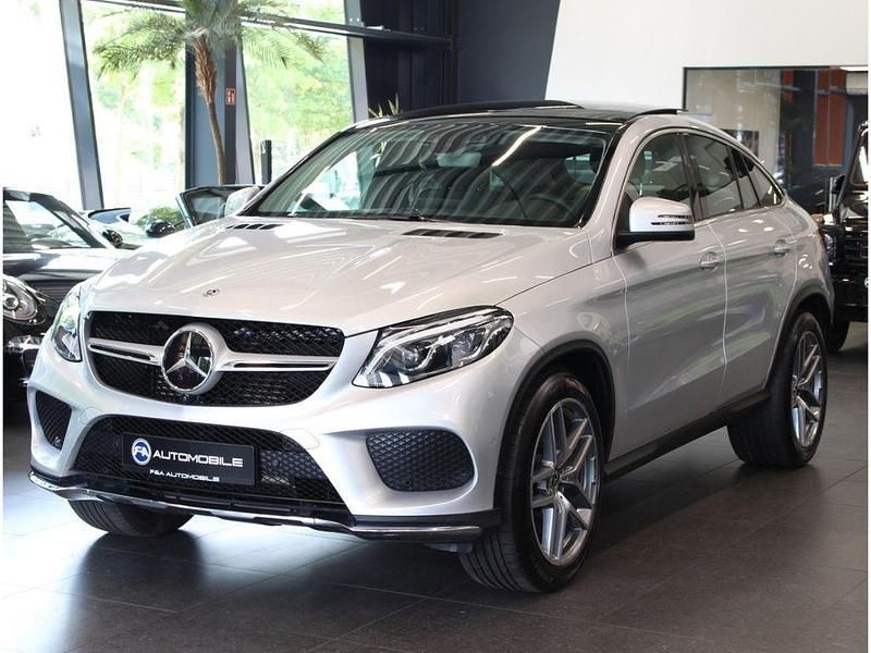 Silber Gebraucht 2019 Mercedes GLE350 AMG line Coupé | 48.980 € (Fairer Preis) - Bild 1/4