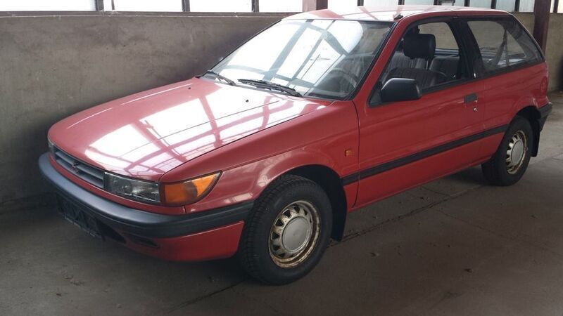 Gebraucht Mitsubishi Colt 75 PS (55 kW) 1991 Rot Kleinwagen