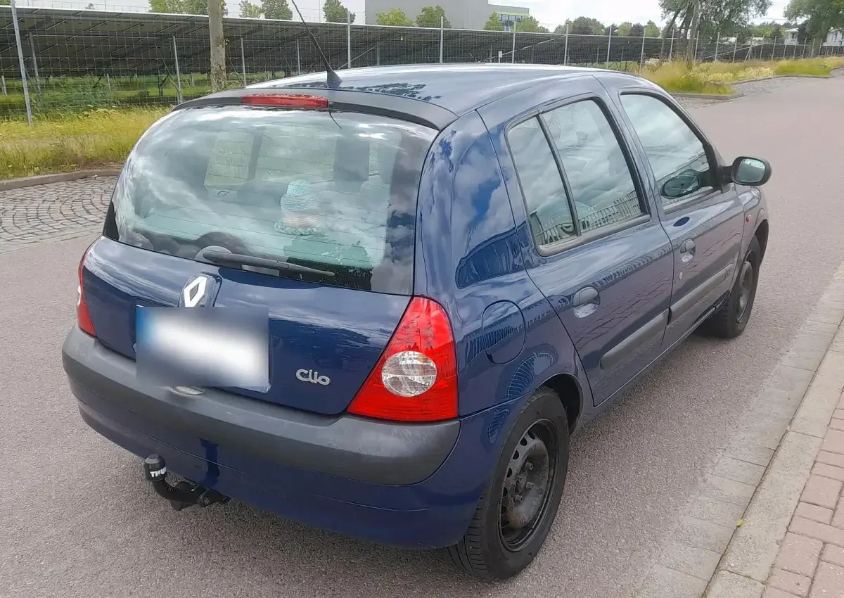Gebraucht Renault Clio 55 PS (40 kW) 2001 Blau Kleinwagen