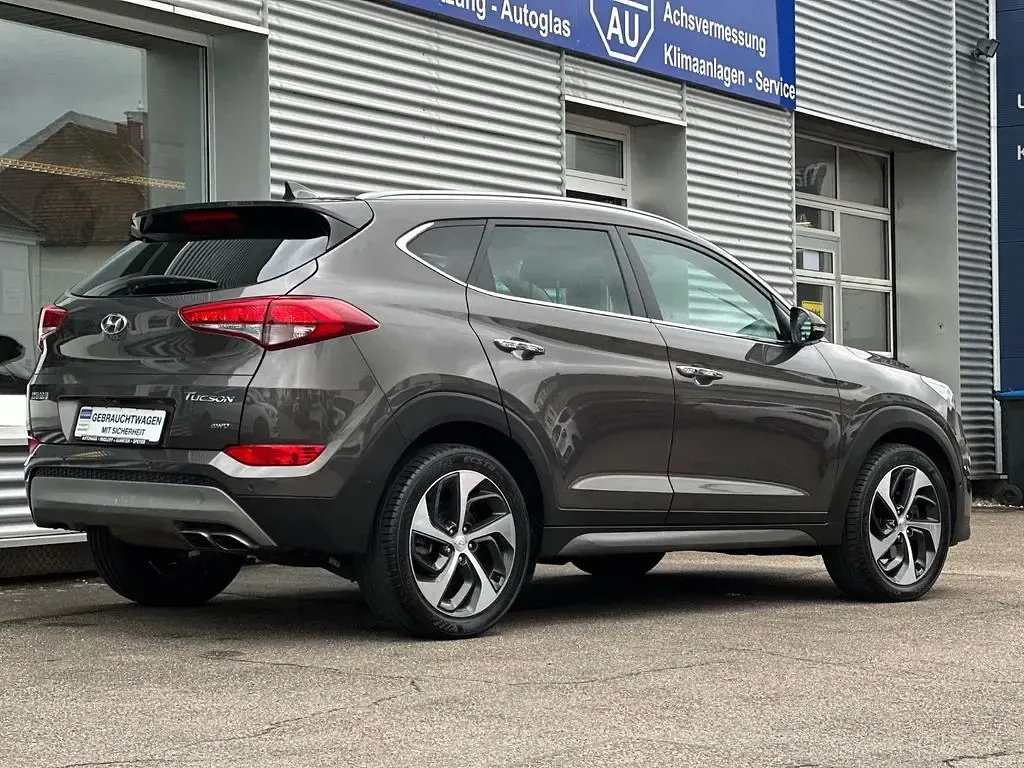 Gebraucht Hyundai Tucson Premium 177 PS (130 kW) 2017 Braun SUV