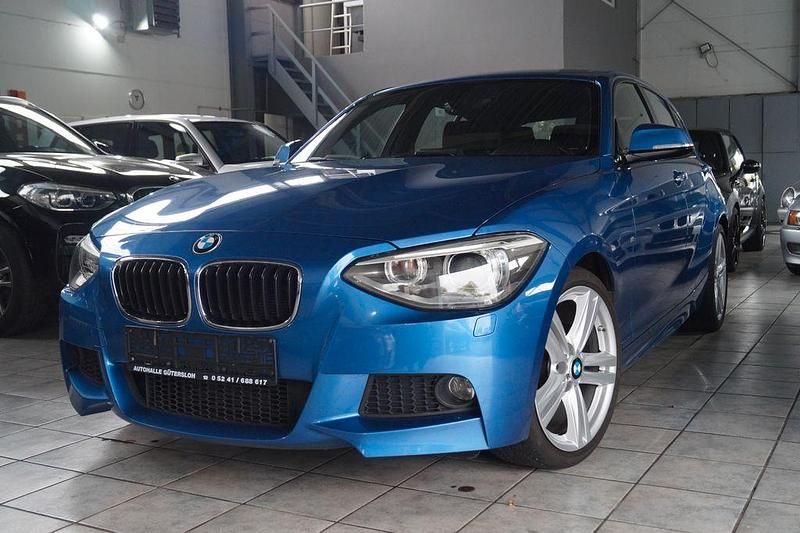 Blau Gebraucht 2014 BMW 116 M Sport Kleinwagen | 8.590 € (Fairer Preis) - Bild 1/4