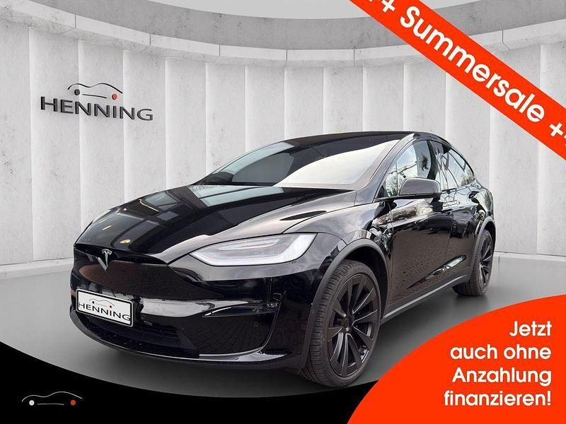 Schwarz Gebraucht 2023 Tesla Model X Plaid SUV | 83.880 € (Guter Preis) - Bild 1/4