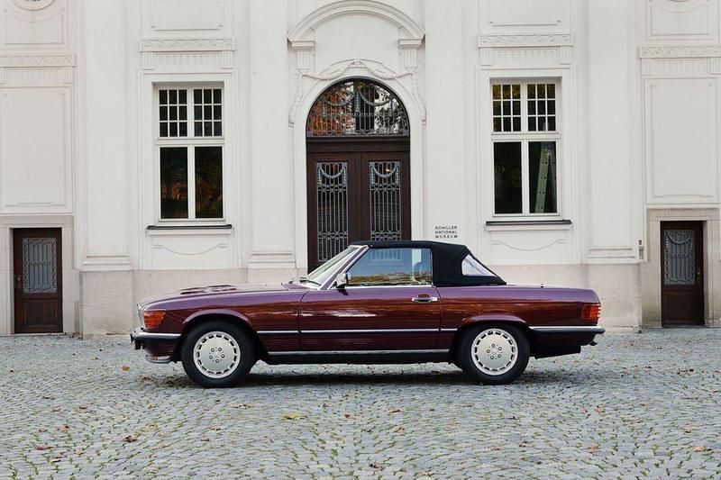 Gebraucht Mercedes SL300 188 PS (138 kW) 1988 Rot Cabrio