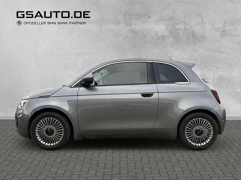 Gebraucht Fiat 500e 86 kW (118 PS) 2023 Mineralgrau metallic (grau) Kleinwagen