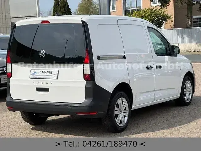 Gebraucht VW Caddy 75 PS (55 kW) 2021 Weiß Van / Kleinbus