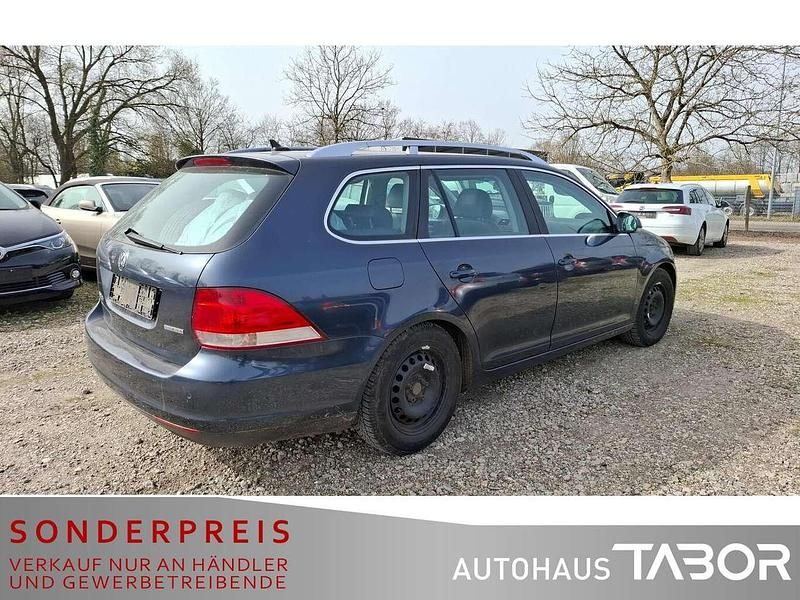 Gebraucht VW Golf V Sportline 105 PS (77 kW) 2008 Bluegraphit perleffekt Kombi