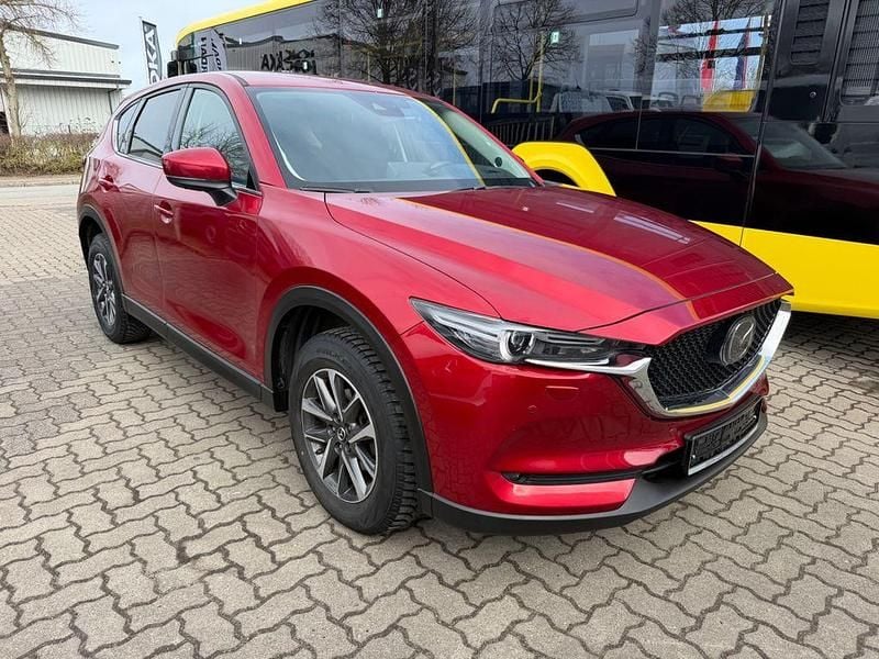 Gebraucht Mazda CX-5 194 PS (142 kW) 2021 Rot SUV