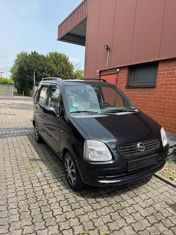Schwarz Gebraucht 2007 Opel Agila Kombi | 600 € - Bild 1/4