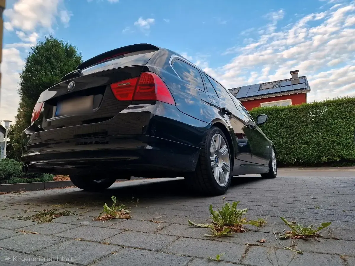 Gebraucht BMW 325 204 PS (150 kW) 2012 Schwarz Kombi