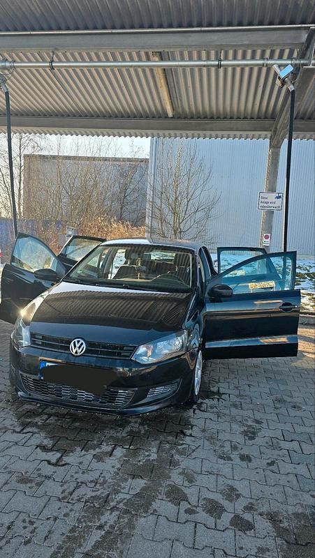Gebraucht VW Polo 2009 Schwarz Kleinwagen