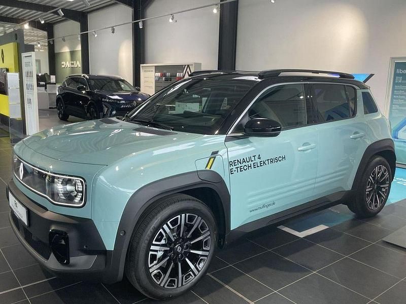 Neu Renault 4 E-Tech Iconic 110 kW (150 PS) 2026 Grün SUV