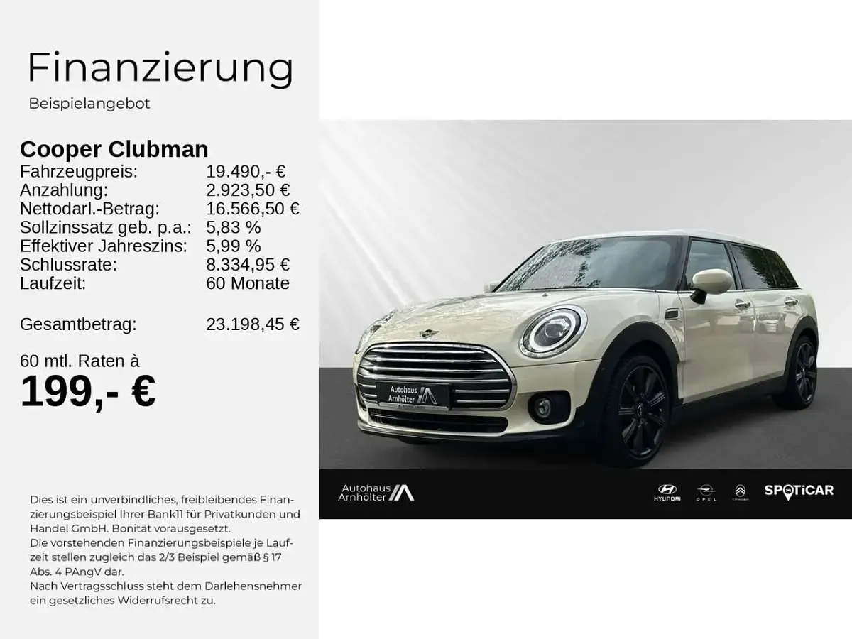 Gebraucht Mini Cooper 102 PS (75 kW) 2021 Pepper white Kleinwagen