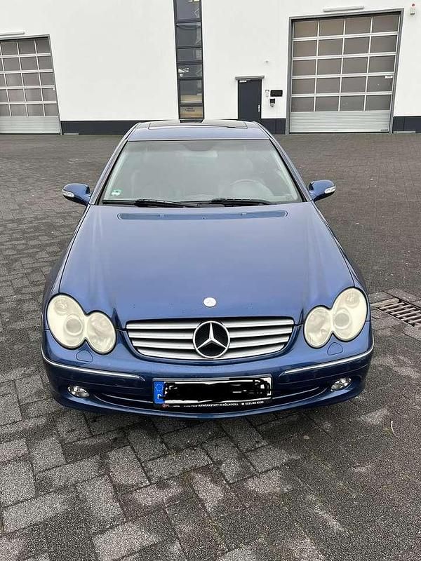 Gebraucht Mercedes CLK200 Elegance 163 PS (119 kW) 2004 Blau Coupé