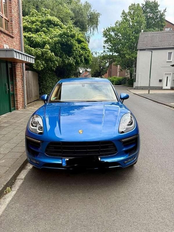 Blau Gebraucht 2015 Porsche Macan S SUV | 32.000 € (Superpreis) - Bild 1/4