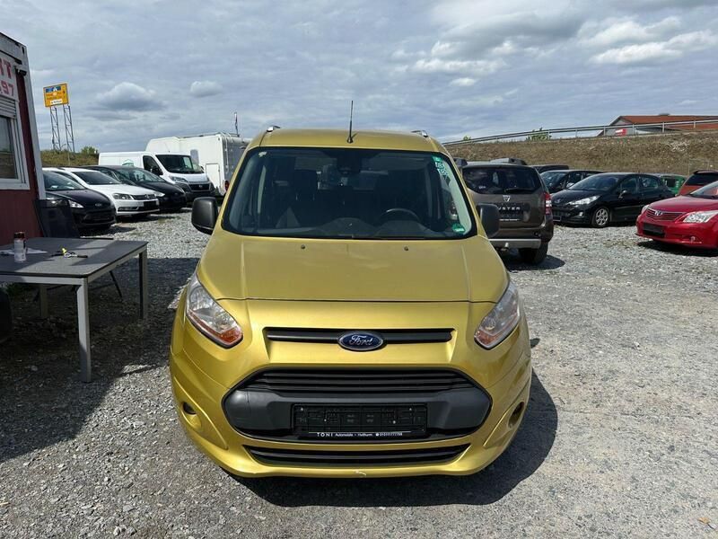 Gelb Gebraucht 2014 Ford Tourneo Connect Trend Van / Kleinbus | 4.900 € (Superpreis) - Bild 1/4
