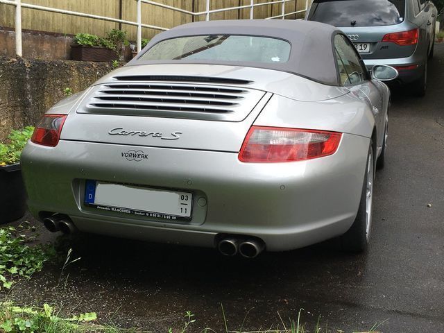 Gebraucht Porsche 911 Carrera S Cabriolet 483 PS (355 kW) 2006 Silber metallic Cabrio