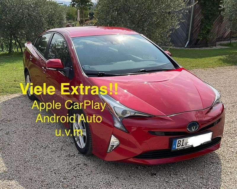 Rot Gebraucht 2016 Toyota Prius Executive Kleinwagen | 13.800 € (Fairer Preis) - Bild 1/4