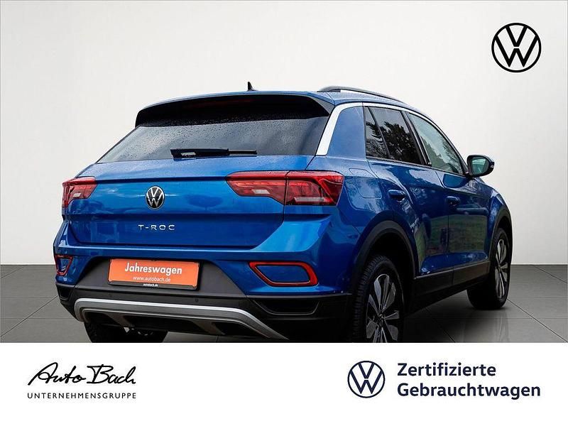 Gebraucht VW T-Roc Move 150 PS (110 kW) 2024 Ravennablau metallic SUV