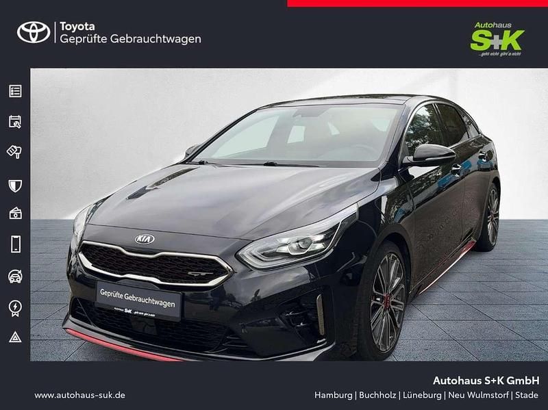 (1k) zilinaschwarz met. (schwarz) Gebraucht 2019 Kia ProCeed GT Kleinwagen | 19.480 € (Fairer Preis) - Bild 1/4