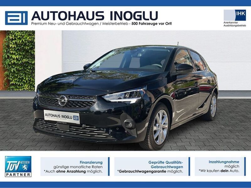 Schwarz lackierung schwarz perla nera/ty (metallic) Gebraucht 2023 Opel Corsa Elegance Kleinwagen | 17.780 € (Fairer Preis) - Bild 1/4