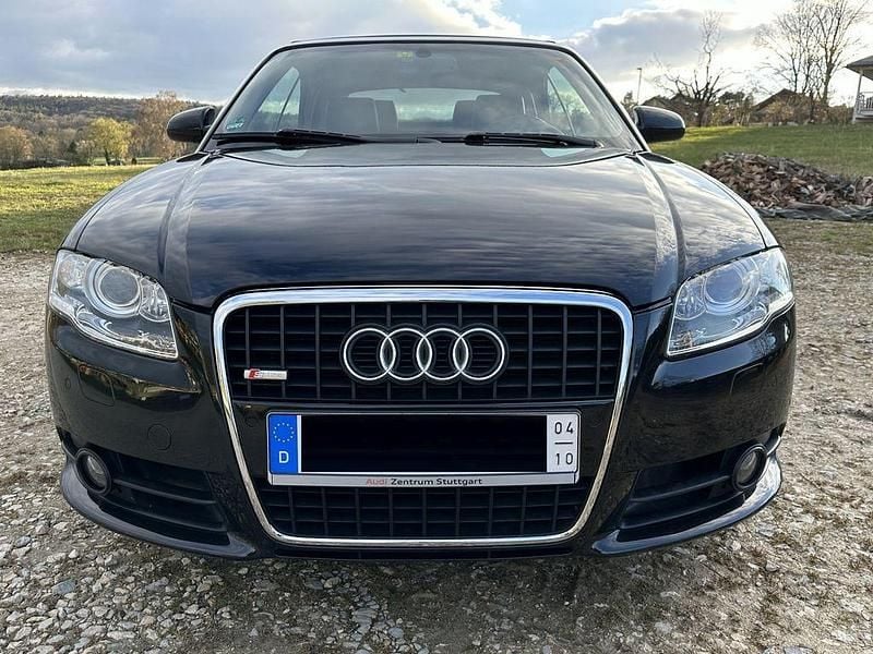Gebraucht Audi A4 Cabriolet S-Line 140 PS (102 kW) 2008 Schwarz Cabrio