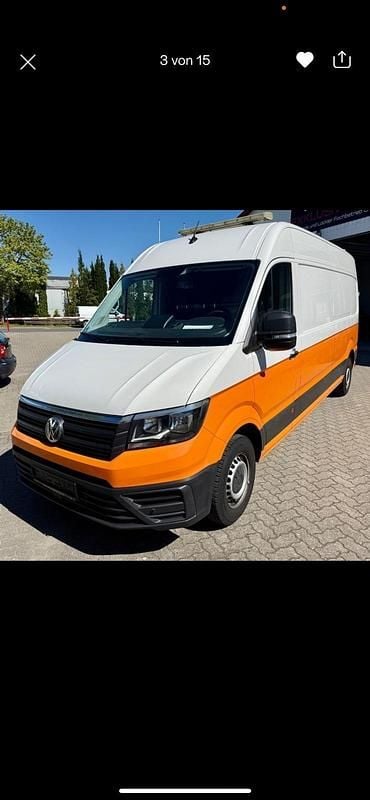 Usata VW Crafter 140 CV (102 kW) 2018 Bianco Furgone