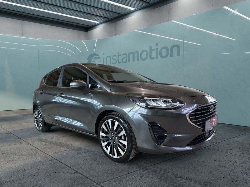 Grau Gebraucht 2023 Ford Fiesta Titanium X Kleinwagen | 22.630 € (Etwas zu teuer) - Bild 1/3