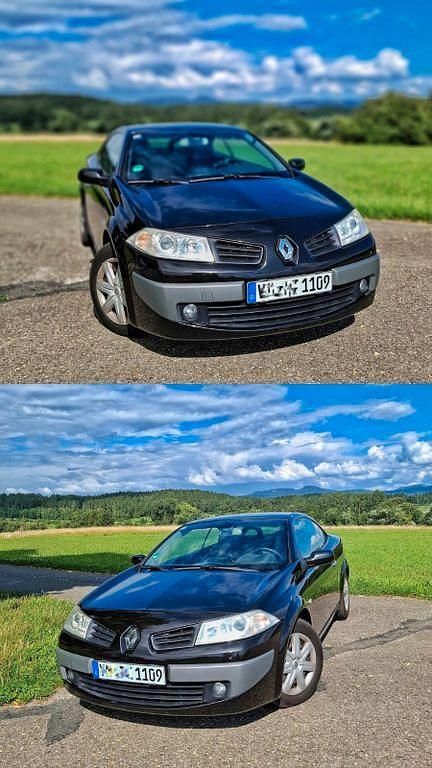 Schwarz Gebraucht 2007 Renault Mégane Cabriolet Dynamique Cabrio | 2.000 € (Fairer Preis) - Bild 1/4