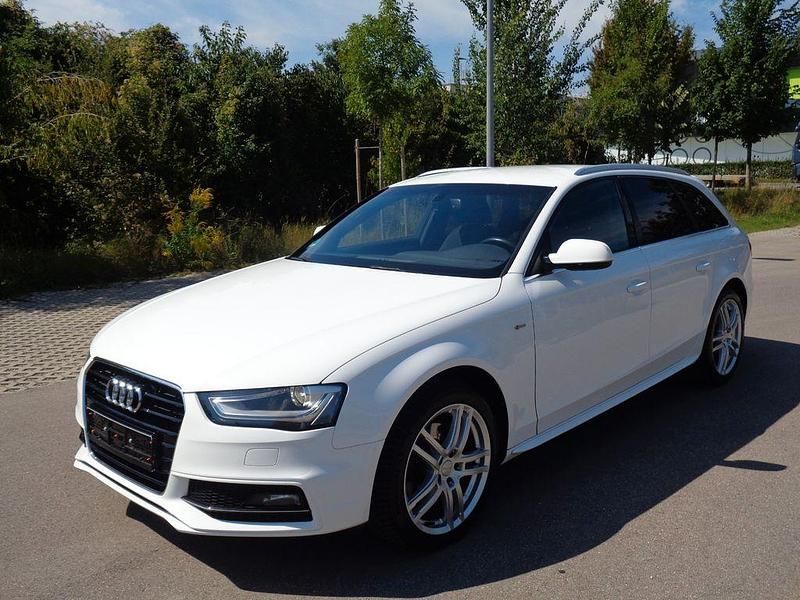 Weiß Gebraucht 2014 Audi A4 S-Line Limousine | 8.499 € (Guter Preis) - Bild 1/4