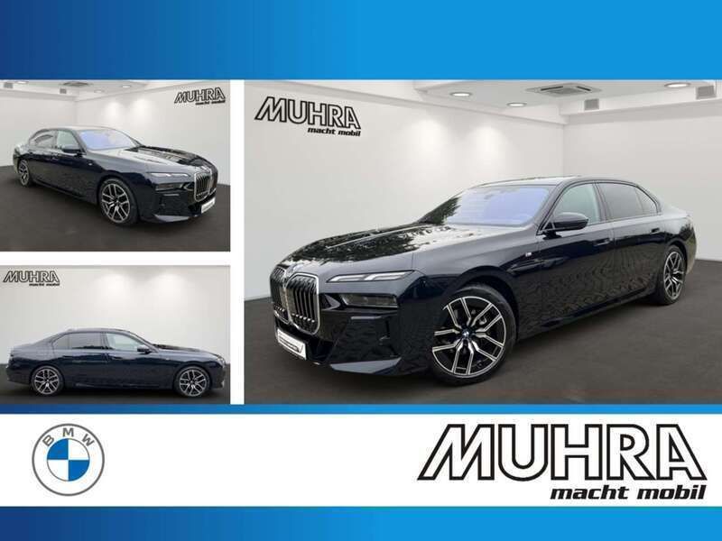 M carbonschwarz Gebraucht 2024 BMW 740 M Sport Limousine | 86.980 € (Superpreis) - Bild 1/4