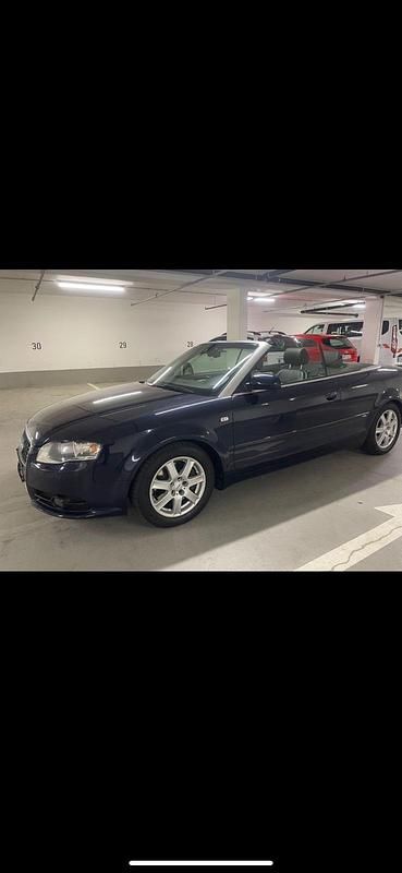 Blau Gebraucht 2007 Audi A4 Cabriolet Cabrio | 4.999 € (Fairer Preis) - Bild 1/4