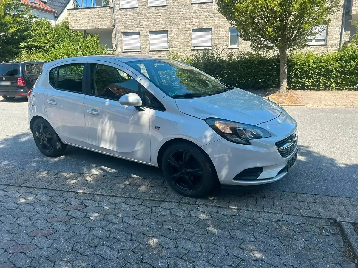 Gebraucht Opel Corsa 90 PS (66 kW) 2016 Weiß Kleinwagen