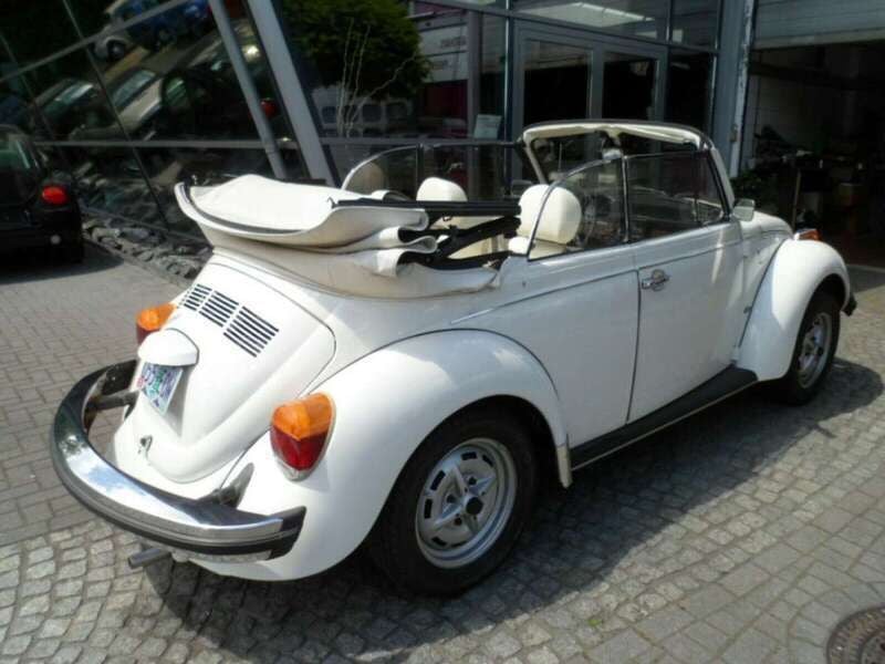 Weiß Gebraucht 1979 VW Käfer Cabrio | 25.800 € - Bild 1/4