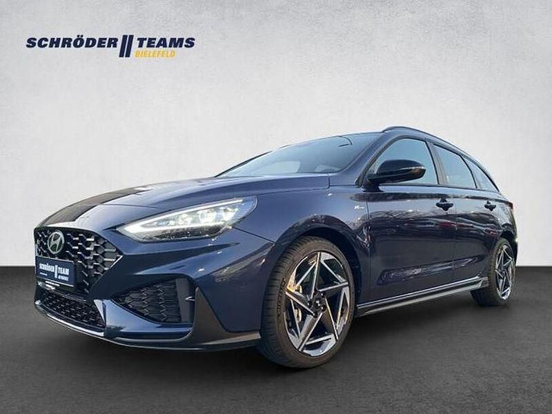 Sailing blue Gebraucht 2024 Hyundai i30 N Line Kombi | 28.280 € (Fairer Preis) - Bild 1/4