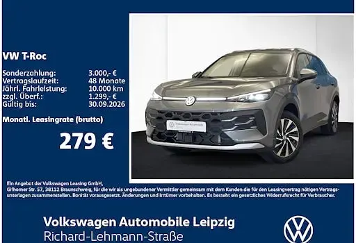 Neu VW T-Roc Style 150 PS (110 kW) 2026 Grau SUV