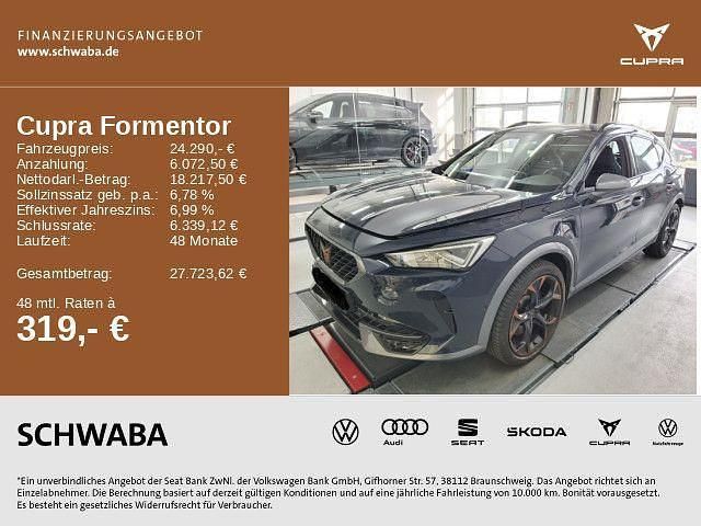 Blau Gebraucht 2022 Cupra Formentor VZ SUV | 24.289 € (Guter Preis) - Bild 1/4