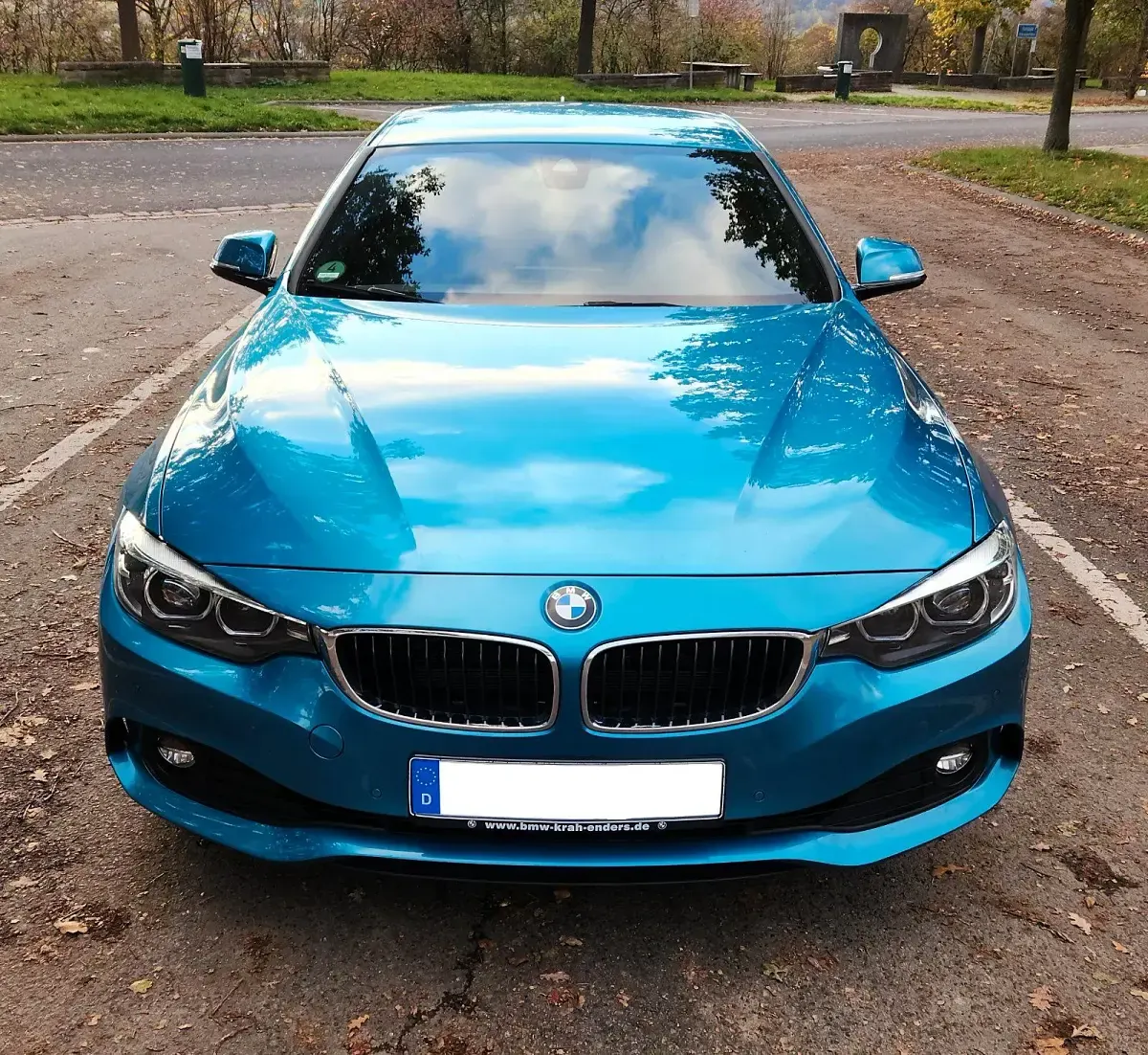 Gebraucht BMW 430 Gran Coupé Advantage 252 PS (185 kW) 2019 Blau Coupé
