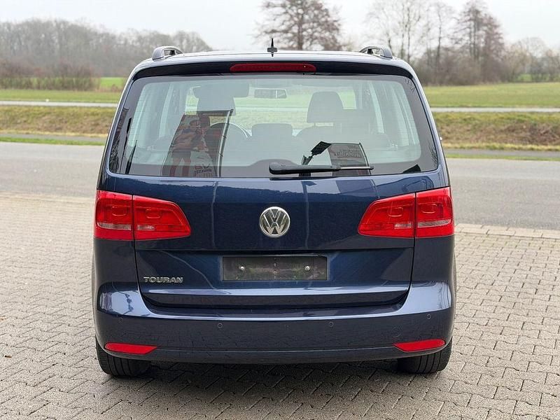 Gebraucht VW Touran Trendline 105 PS (77 kW) 2012 Blau Van / Kleinbus