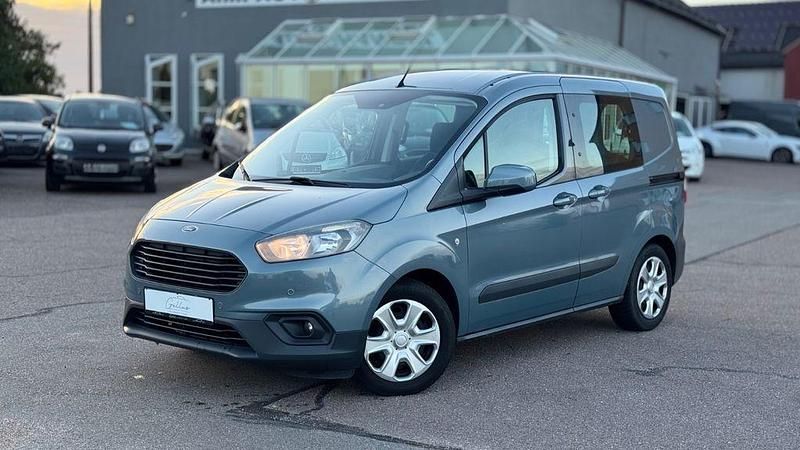 Blau Gebraucht 2018 Ford Transit Kombi | 10.790 € (Guter Preis) - Bild 1/4