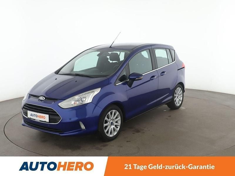Blau Gebraucht 2016 Ford B-MAX Titanium Van / Kleinbus | 11.410 € (Fairer Preis) - Bild 1/3