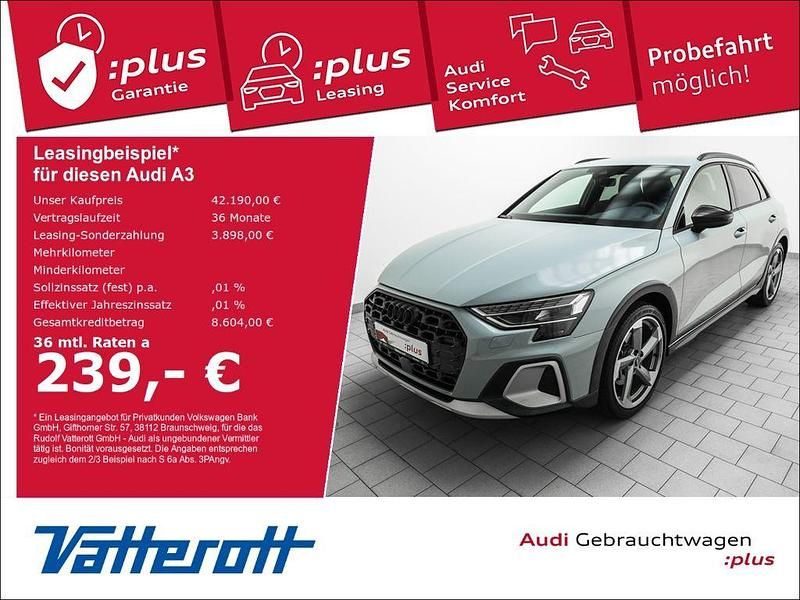 Pfeilgrau perleffekt Gebraucht 2025 Audi A3 Ambiente Limousine | 42.190 € - Bild 1/4