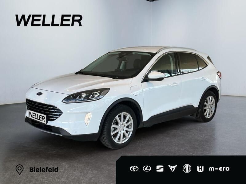 Frostweiß Gebraucht 2021 Ford Kuga Titanium X SUV | 23.380 € (Guter Preis) - Bild 1/3