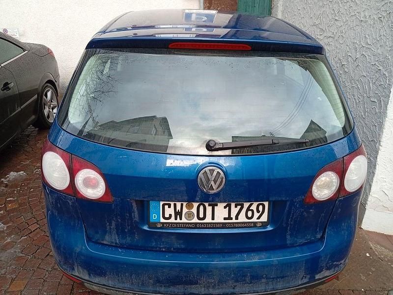 Gebraucht VW Golf Plus Cross Trendline 116 PS (85 kW) 2005 Blau Van / Kleinbus